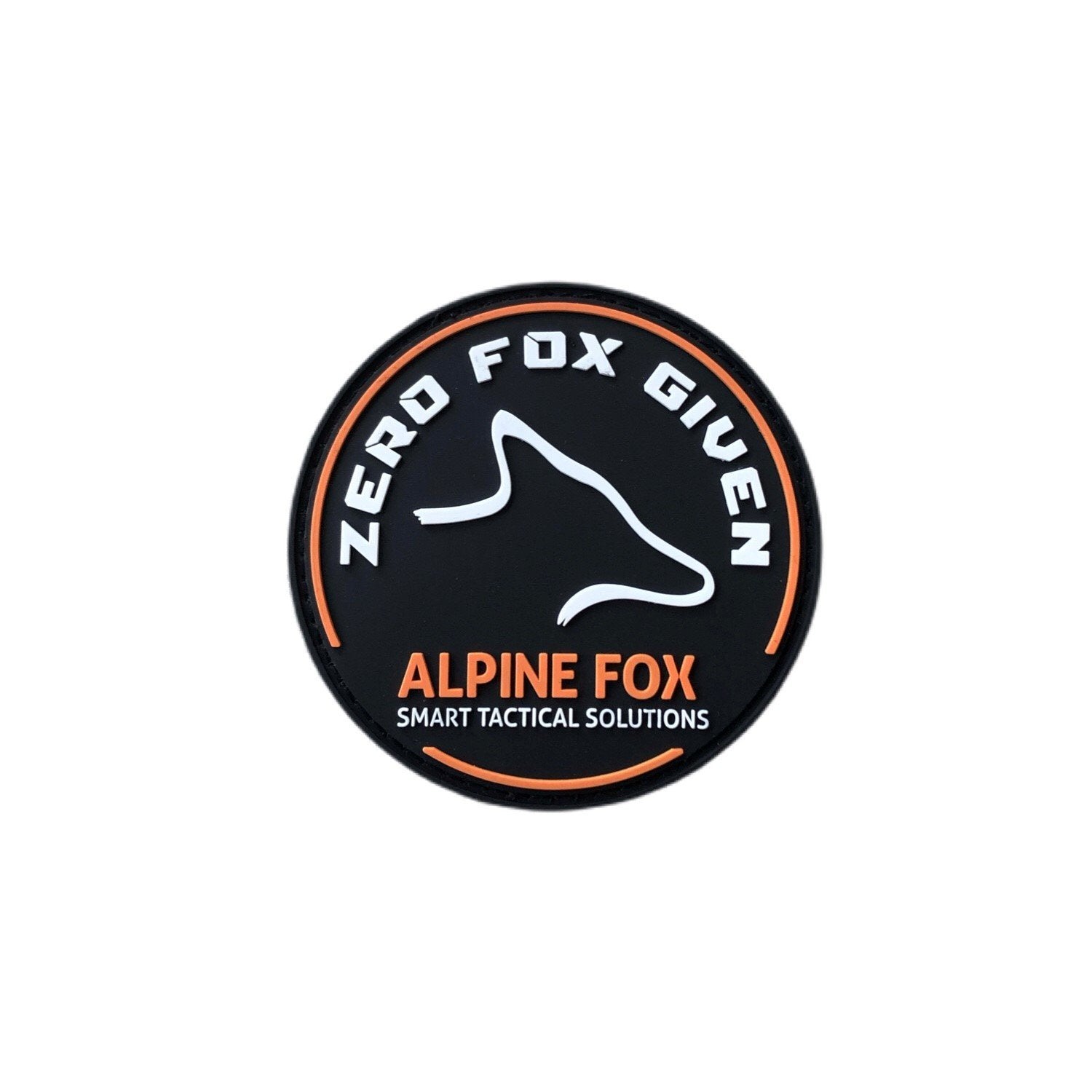 Alpine Fox Zero Fox Given Patch schwarz