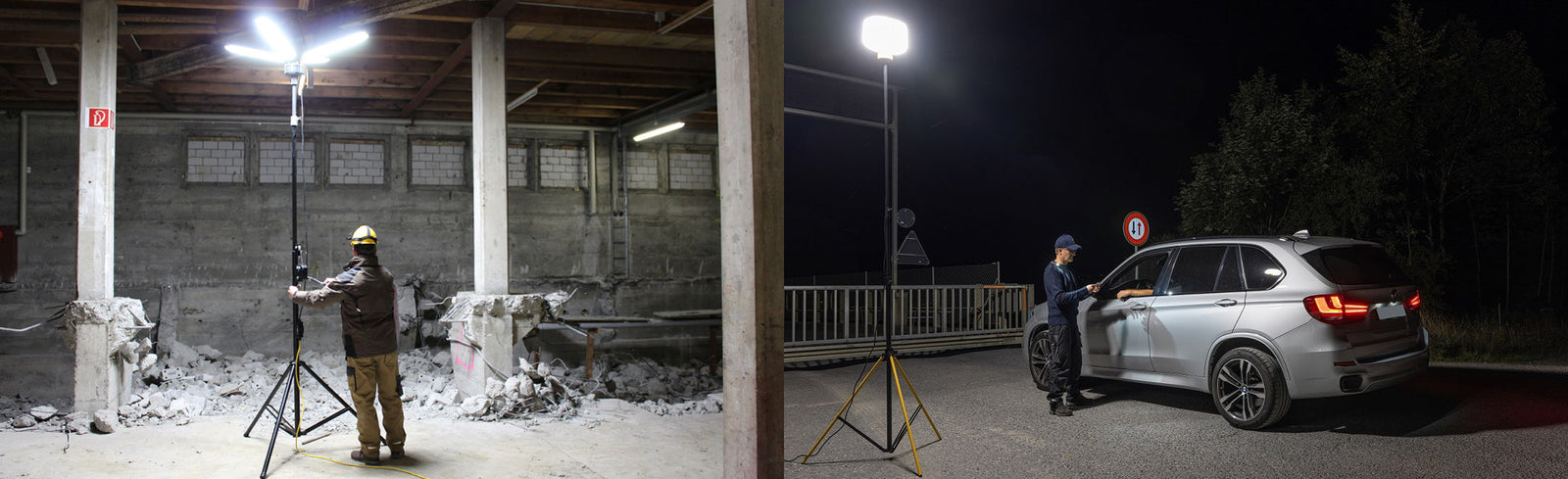 Éclairage de surface