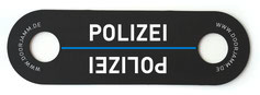 DoorJam butoir de porte POLIZEI noir