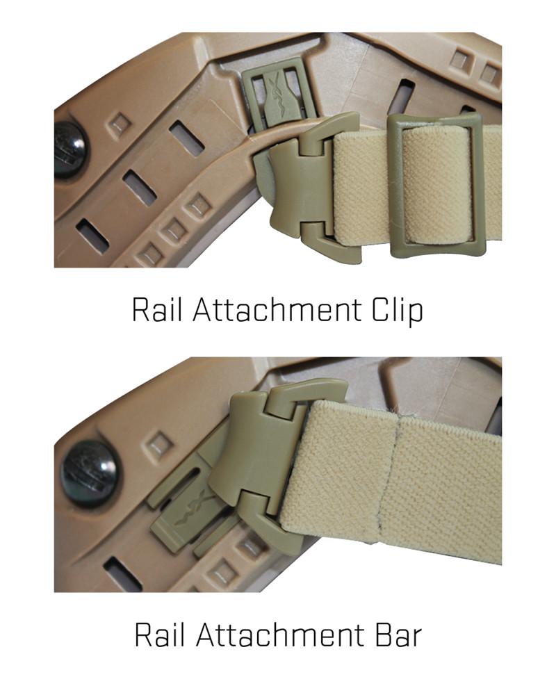 Wiley X SPEAR / NERVE ARC Rail Attachment System