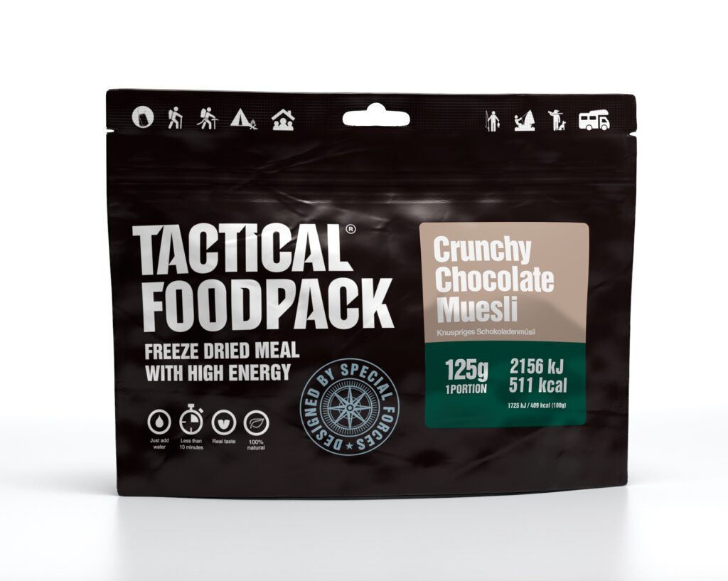 Tactical Foodpack Knuspriges Schokoladenmüsli