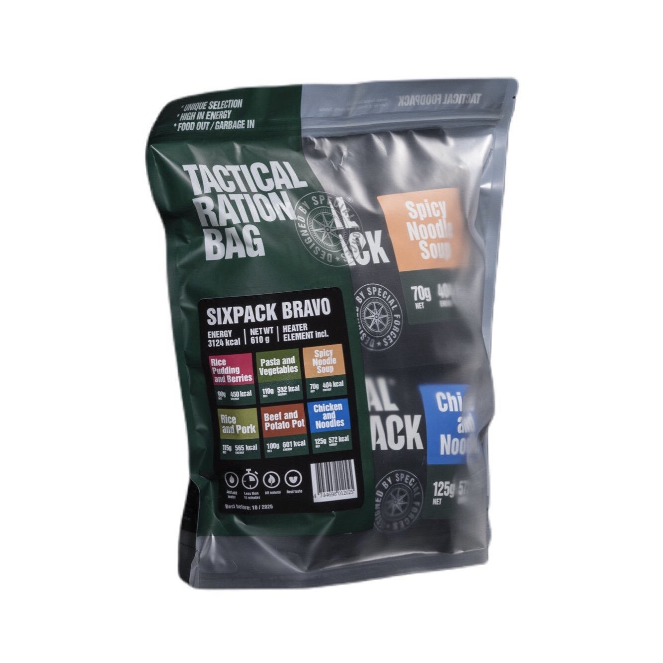 Tactical Foodpack Tactical Sixpack Bravo