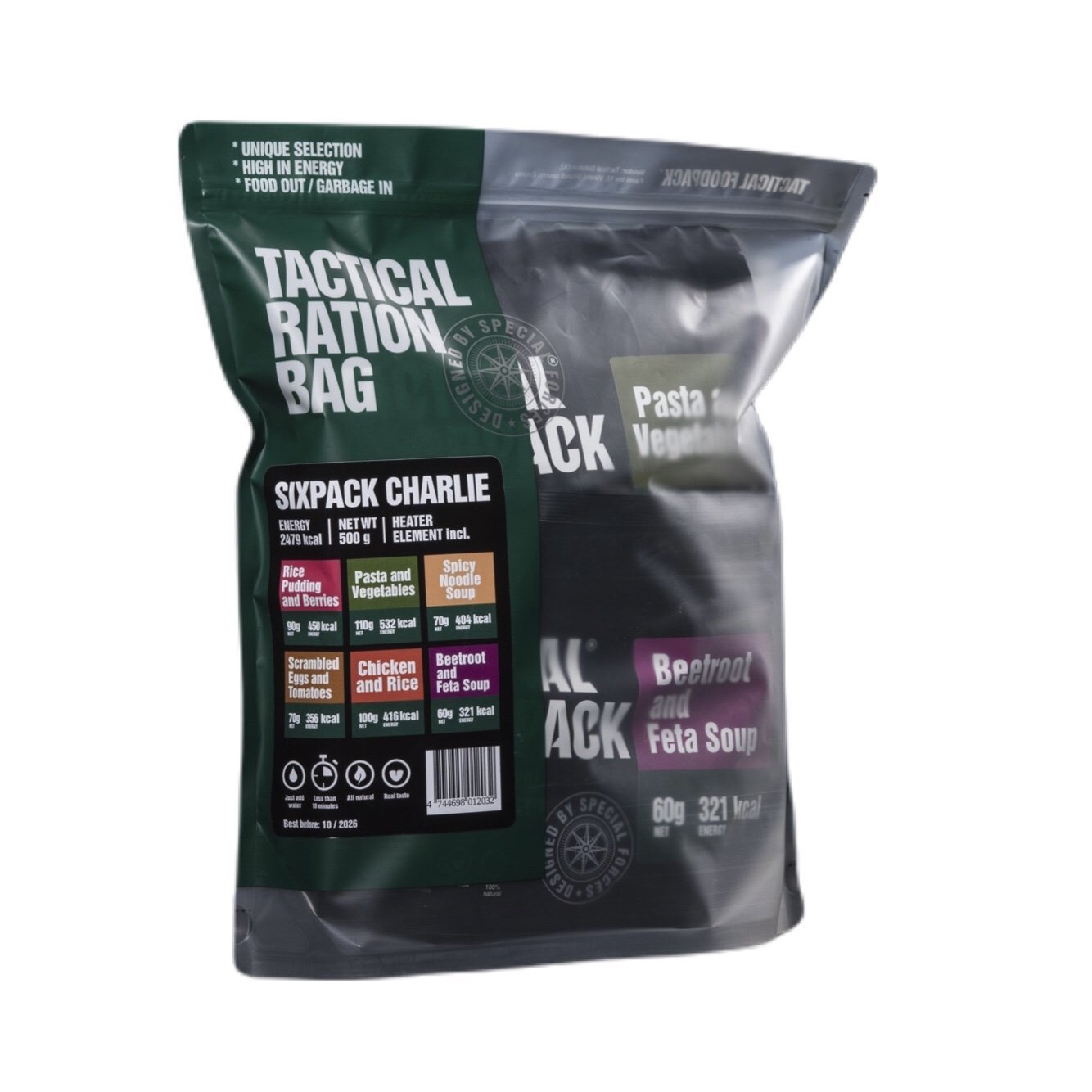 Tactical Foodpack Tactical Sixpack Charlie