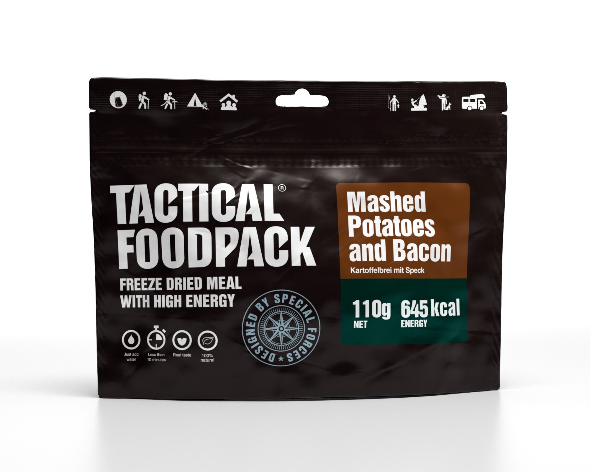 Tactical Foodpack Kartoffelbrei mit Speck