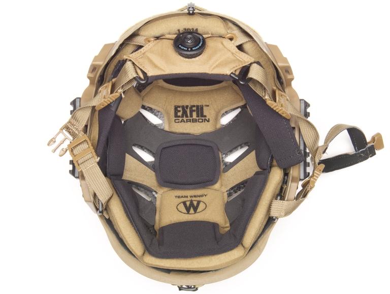 Team Wendy Casque EXFIL® Carbon Rail 3.0 Noir