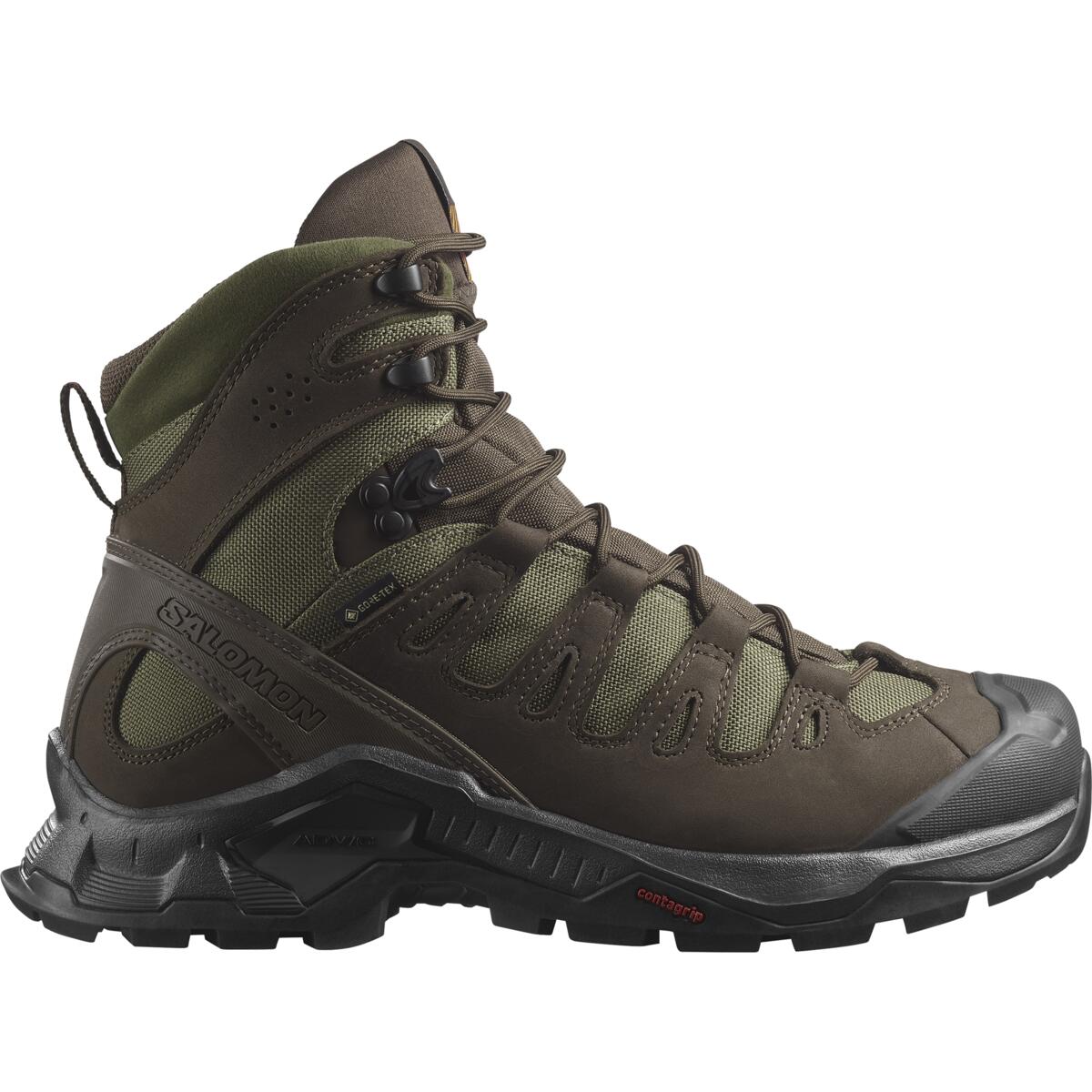 Salomon QUEST TRACKER GTX - Earth Brown / Green