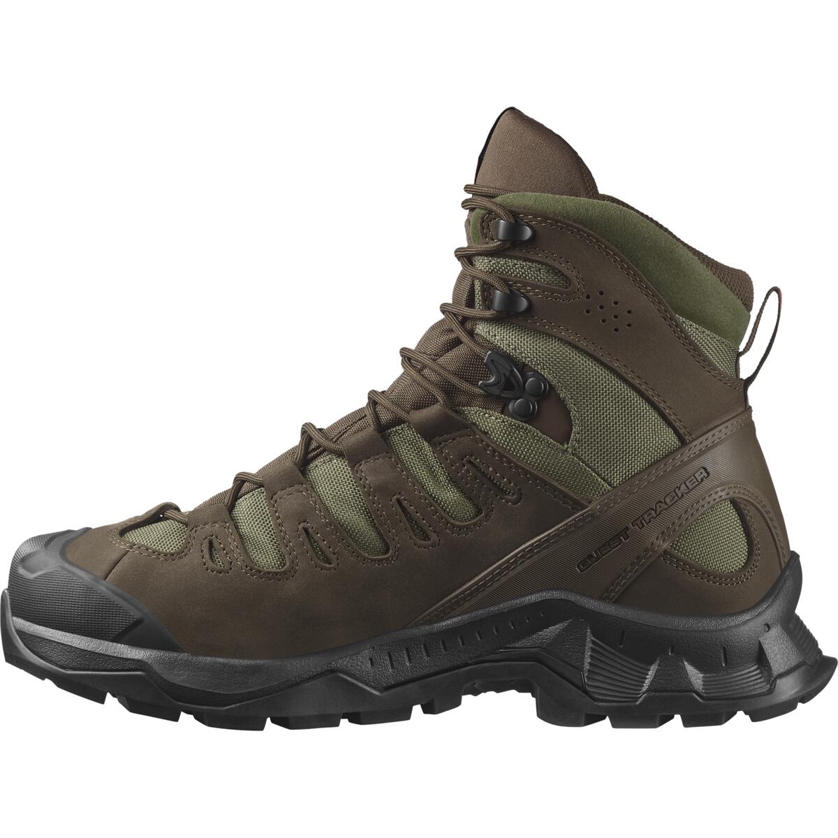 Salomon QUEST TRACKER GTX - Earth Brown / Green
