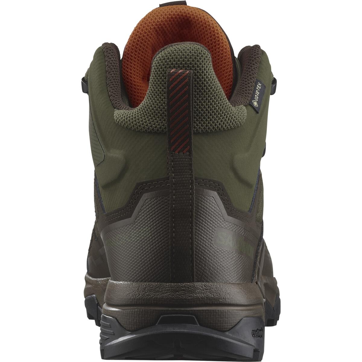 Salomon X ULTRA TRACKER GTX - Green / Earth Brown / Orange