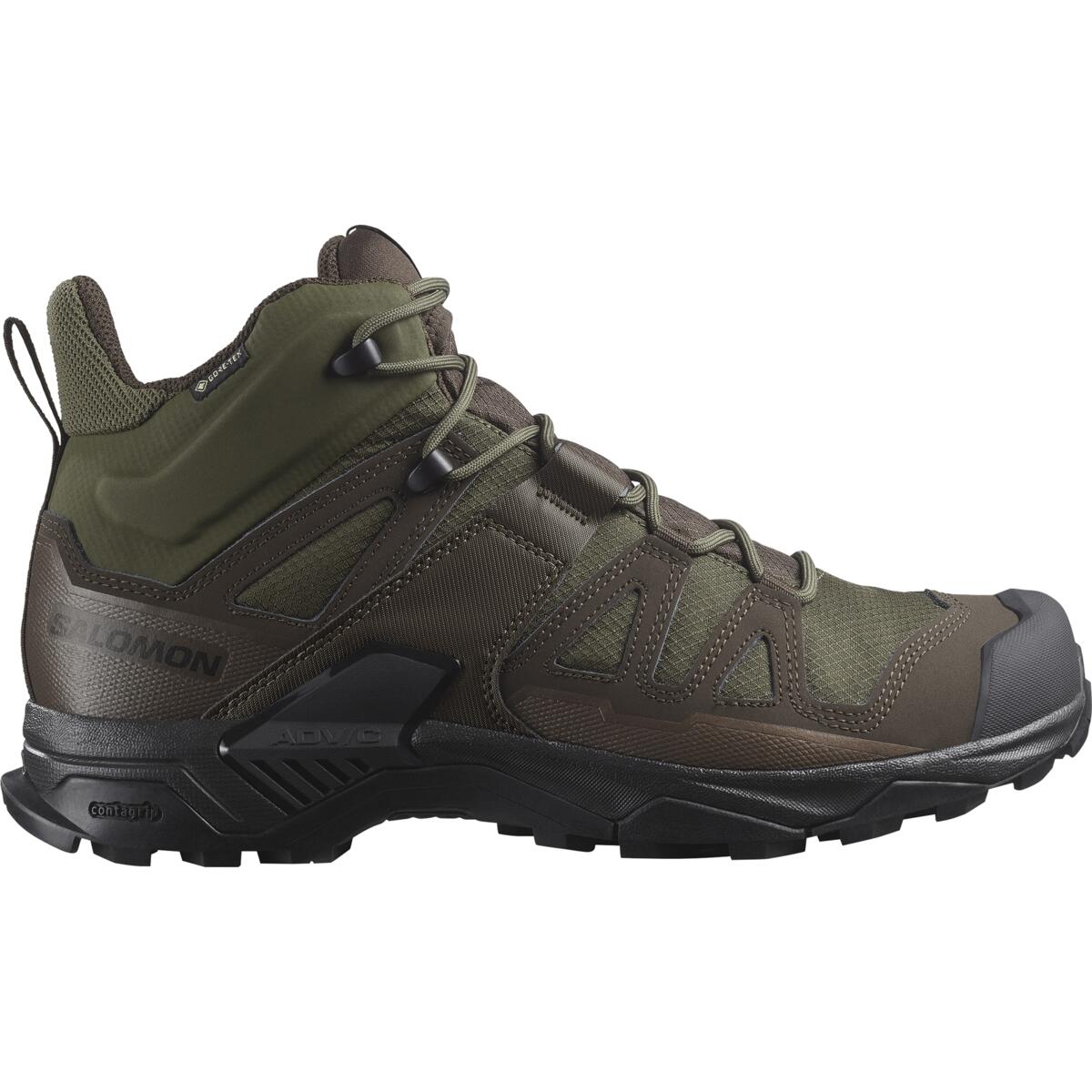 Salomon X ULTRA TRACKER GTX - Green / Earth Brown