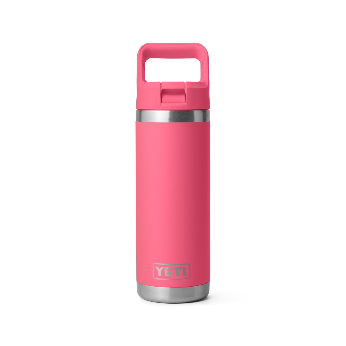 YETI® Flasche Rambler 18 Oz colour Straw Bottle - Tropical Pink