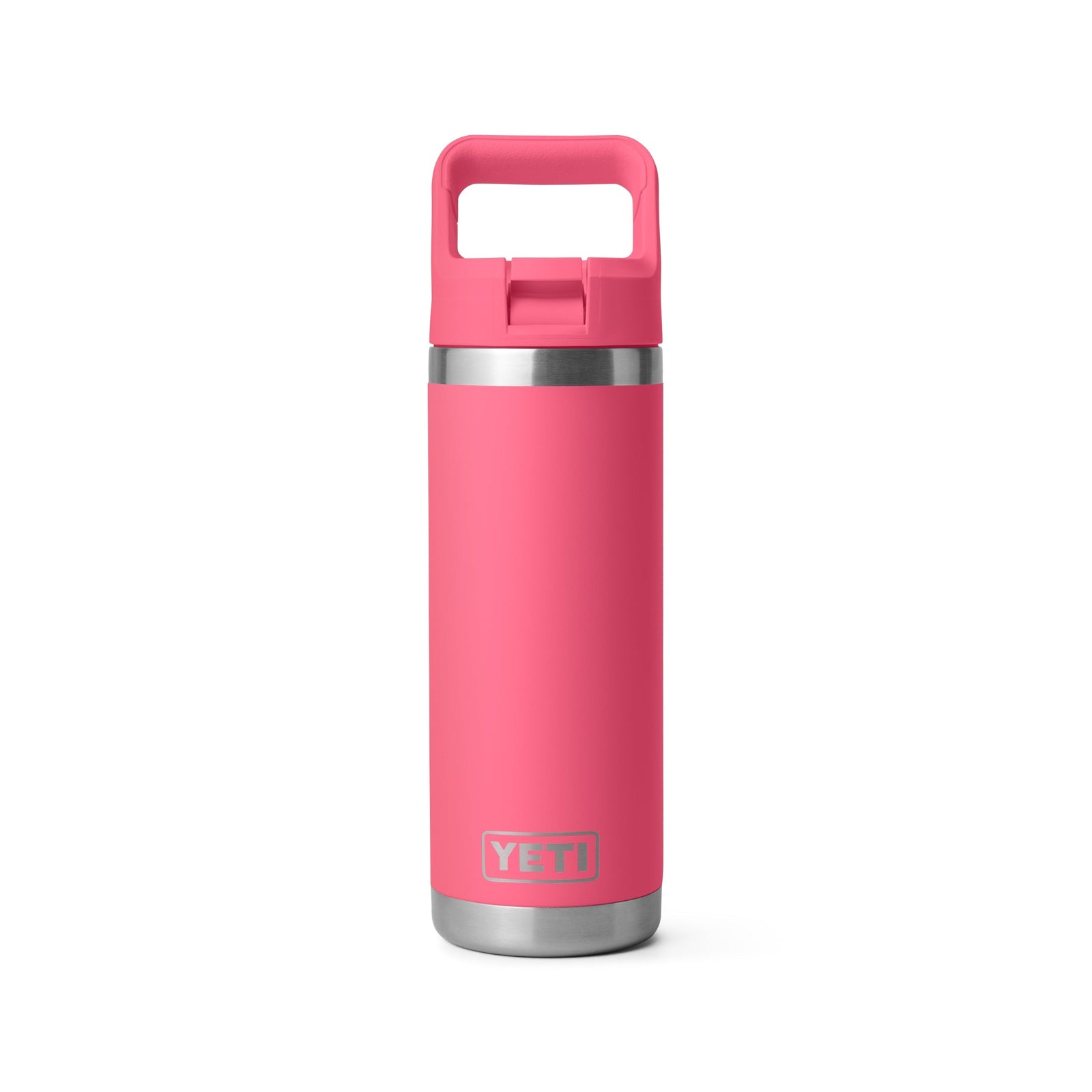 YETI® Flasche Rambler 18 Oz colour Straw Bottle - Tropical Pink