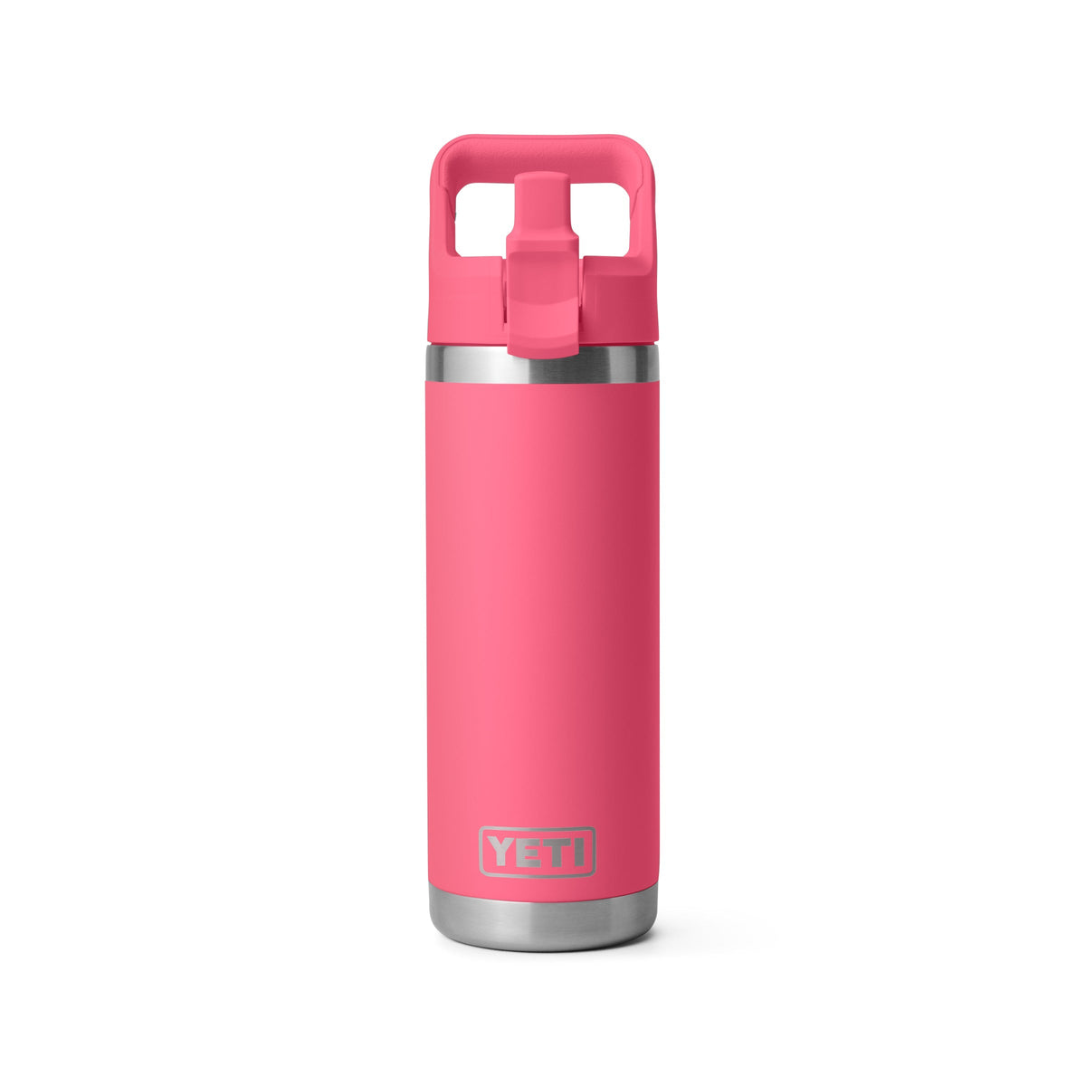 YETI® Flasche Rambler 18 Oz colour Straw Bottle - Tropical Pink