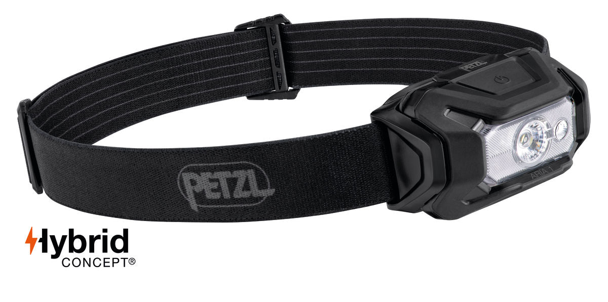 Petzl Lampe frontale ARIA® 1 RGB - Noir