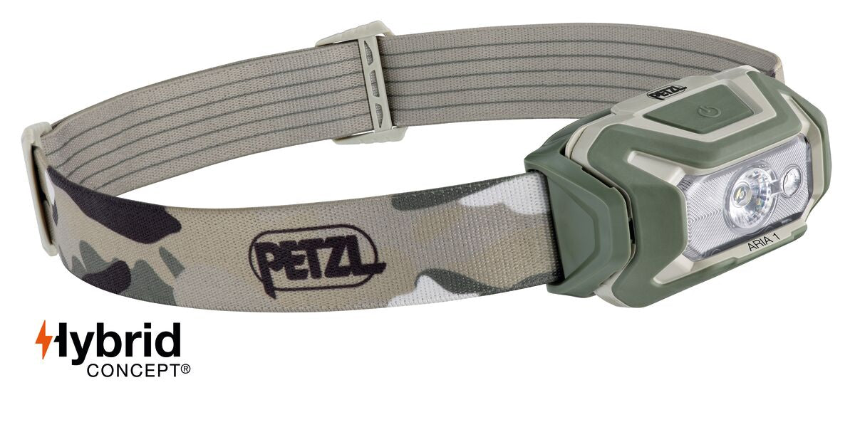 Petzl Lampe frontale ARIA® 1 RGB - Camo