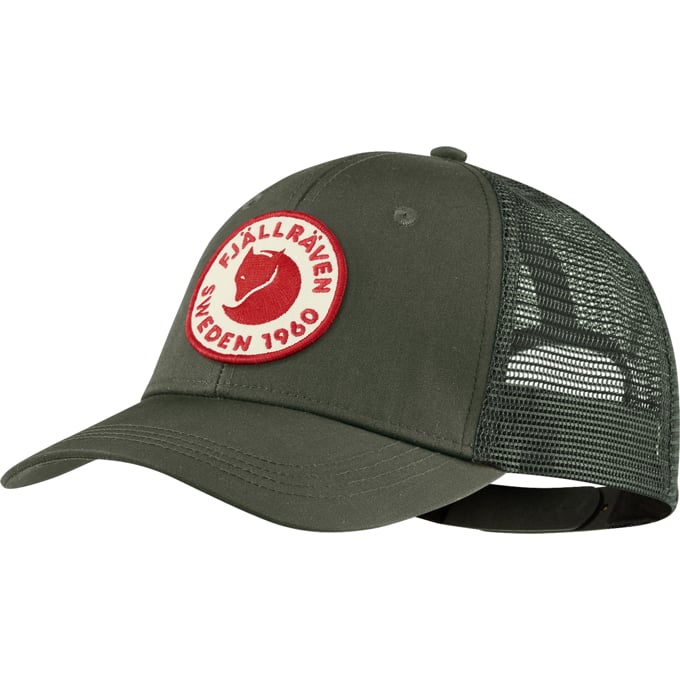 Fjällräven 1960 Logo Cap Långtradarkeps - Deep Forest