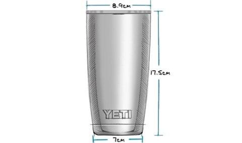 YETI® Gobelet Rambler 20 Oz - Noir