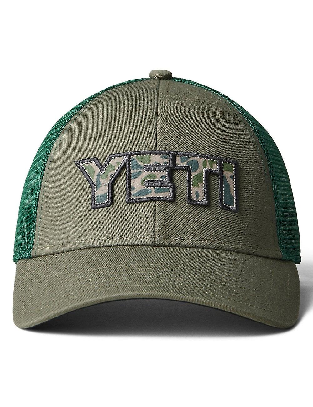 YETI® Camo Logo Badge Trucker Cap
