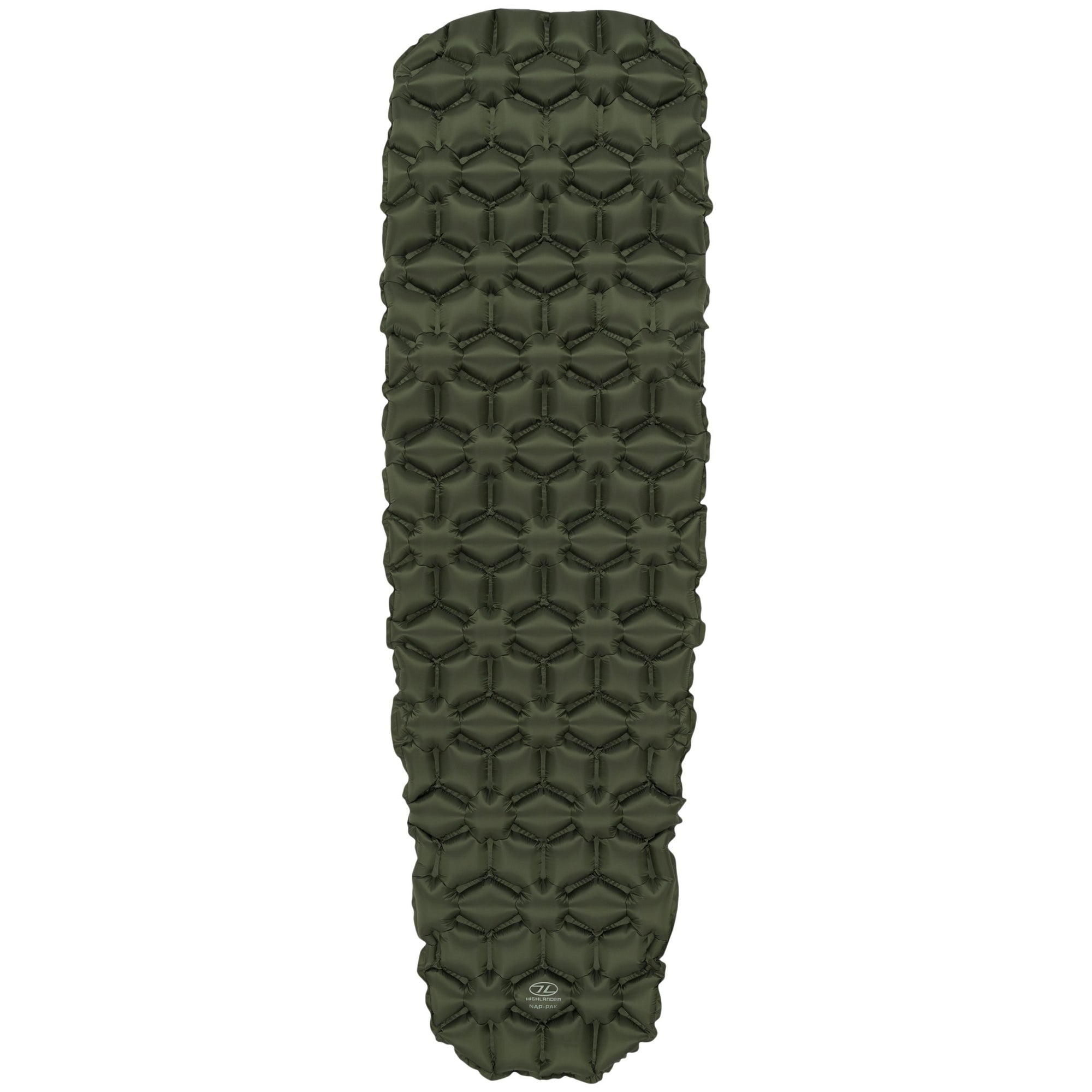 Highlander NAP-PAK Inflatable Sleeping Mat Olive Green