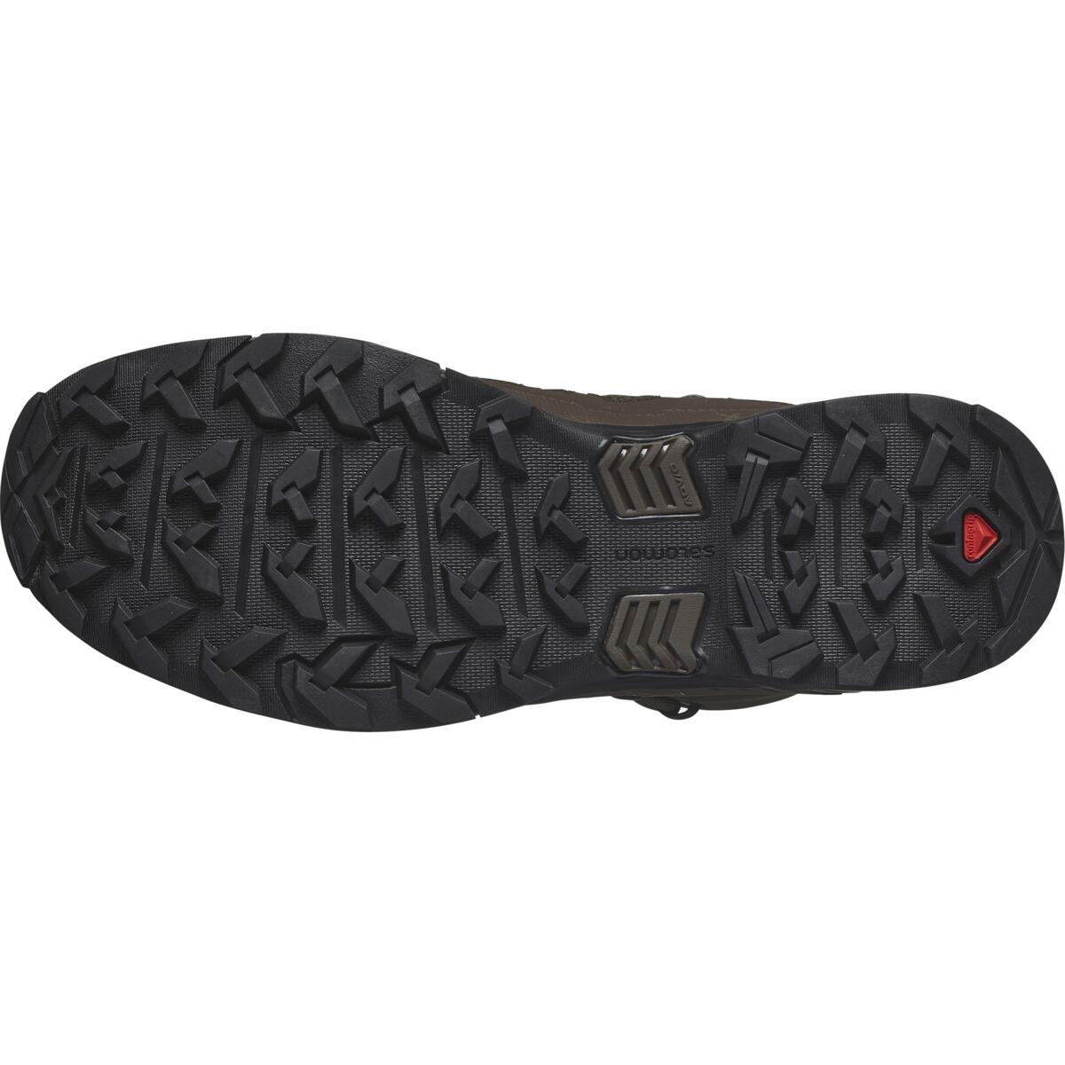 Salomon X ULTRA TRACKER GTX - Green / Earth Brown / Orange