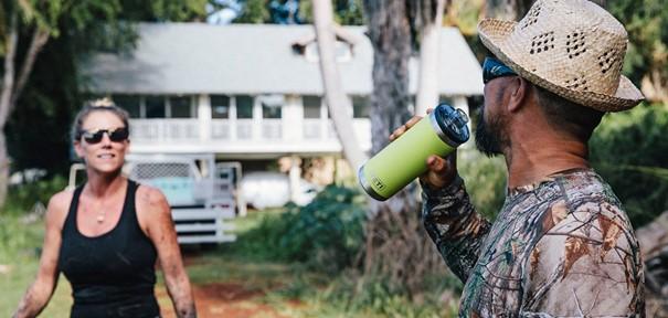 YETI® Flasche Rambler 18 Oz - Tropical Pink