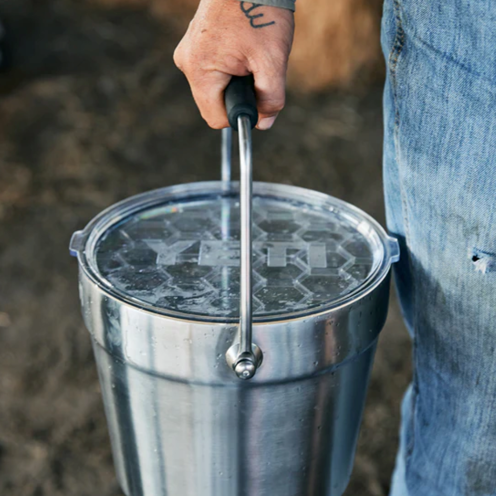 YETI® Rambler® 7.6 Liter Getränkekübel - Stainless Steel