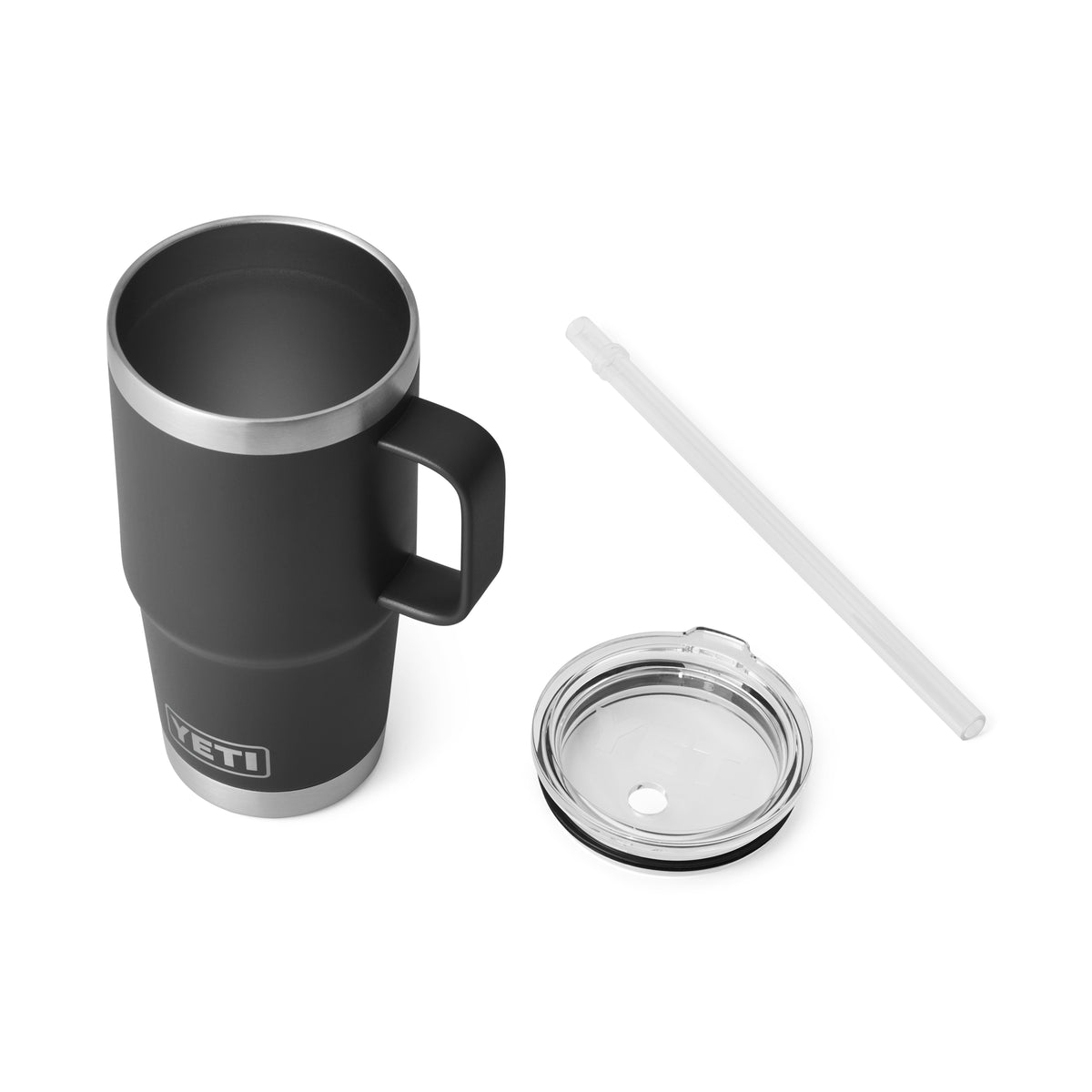 YETI® Becher Rambler 25 Oz Straw Mug - Black