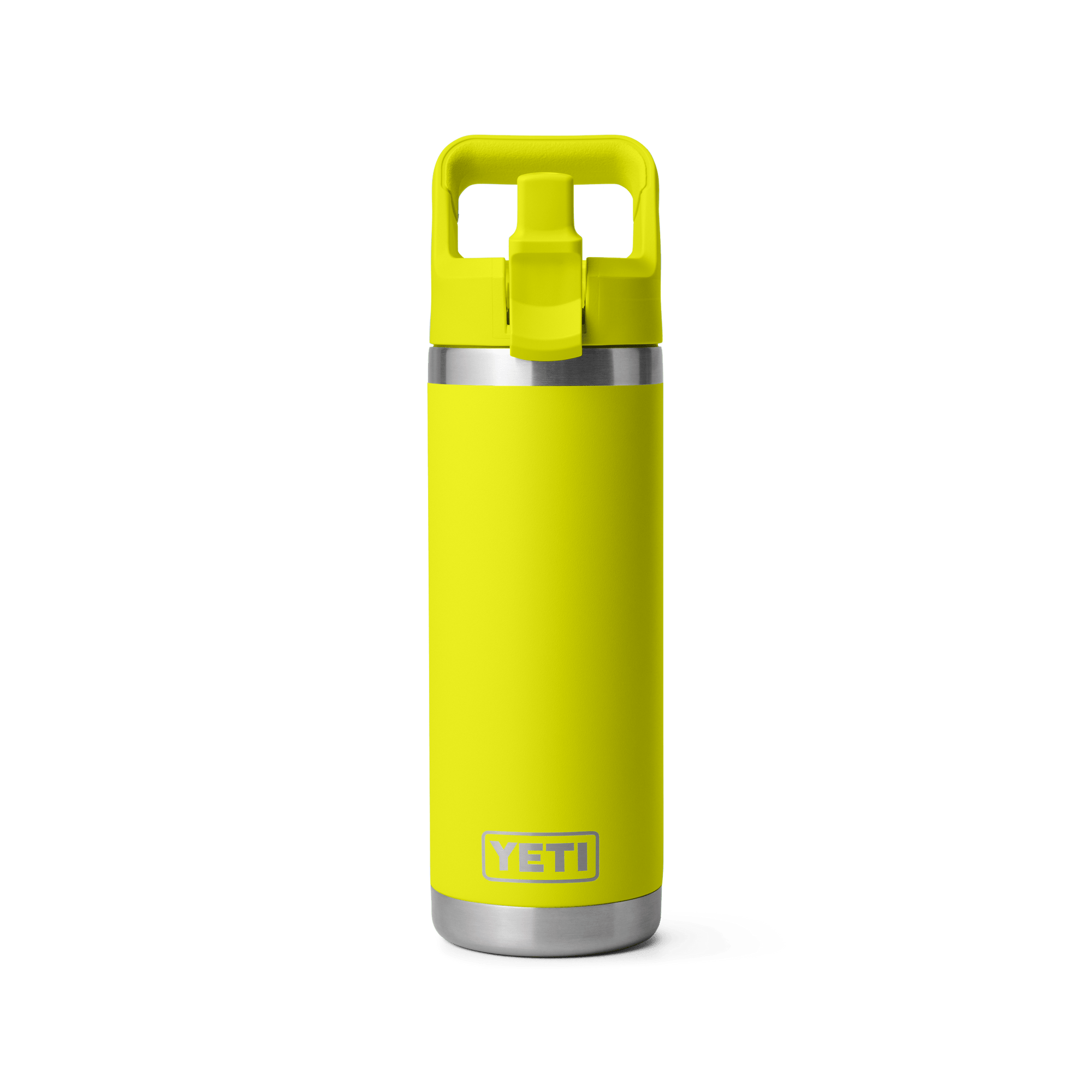 YETI® Flasche Rambler 18 Oz colour Straw Bottle - Firefly Yellow