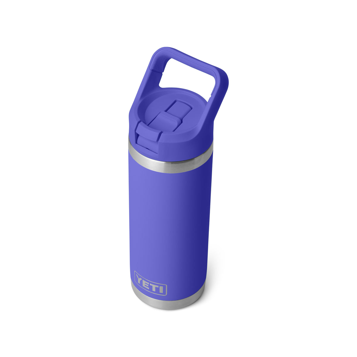 YETI® Flasche Rambler 18 Oz colour Straw Bottle - Ultramarine Violett