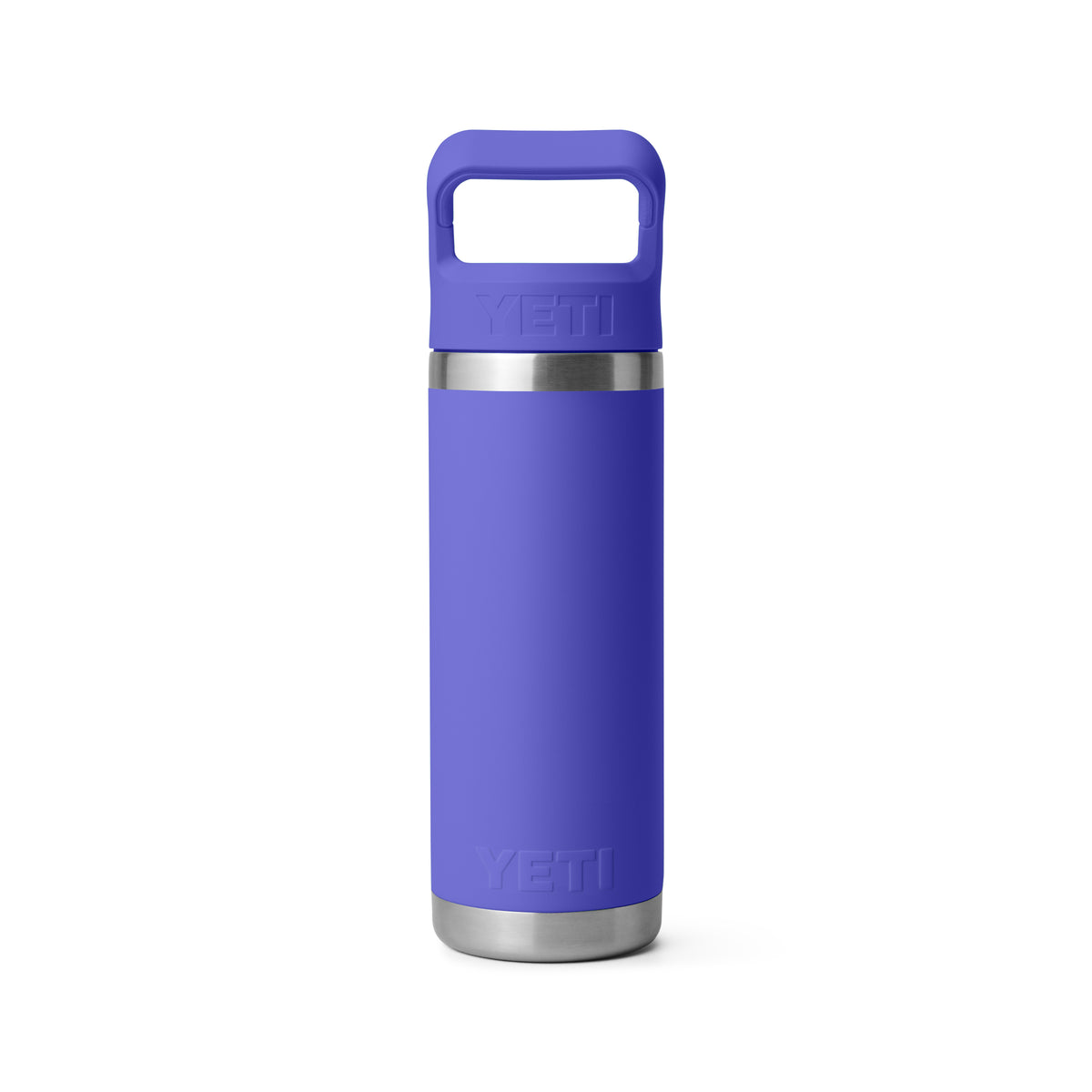 YETI® Flasche Rambler 18 Oz colour Straw Bottle - Ultramarine Violett