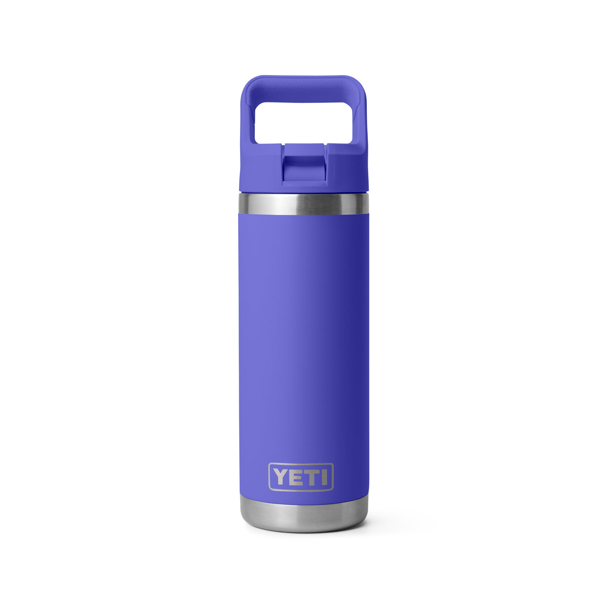YETI® Flasche Rambler 18 Oz colour Straw Bottle - Ultramarine Violett