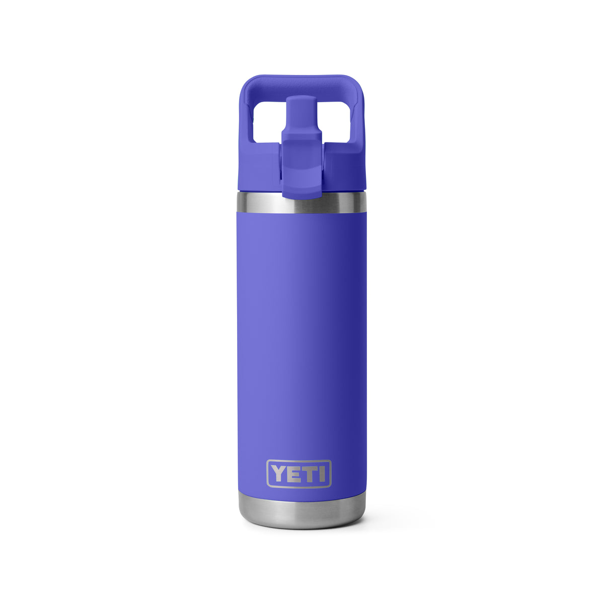 YETI® Flasche Rambler 18 Oz colour Straw Bottle - Ultramarine Violett