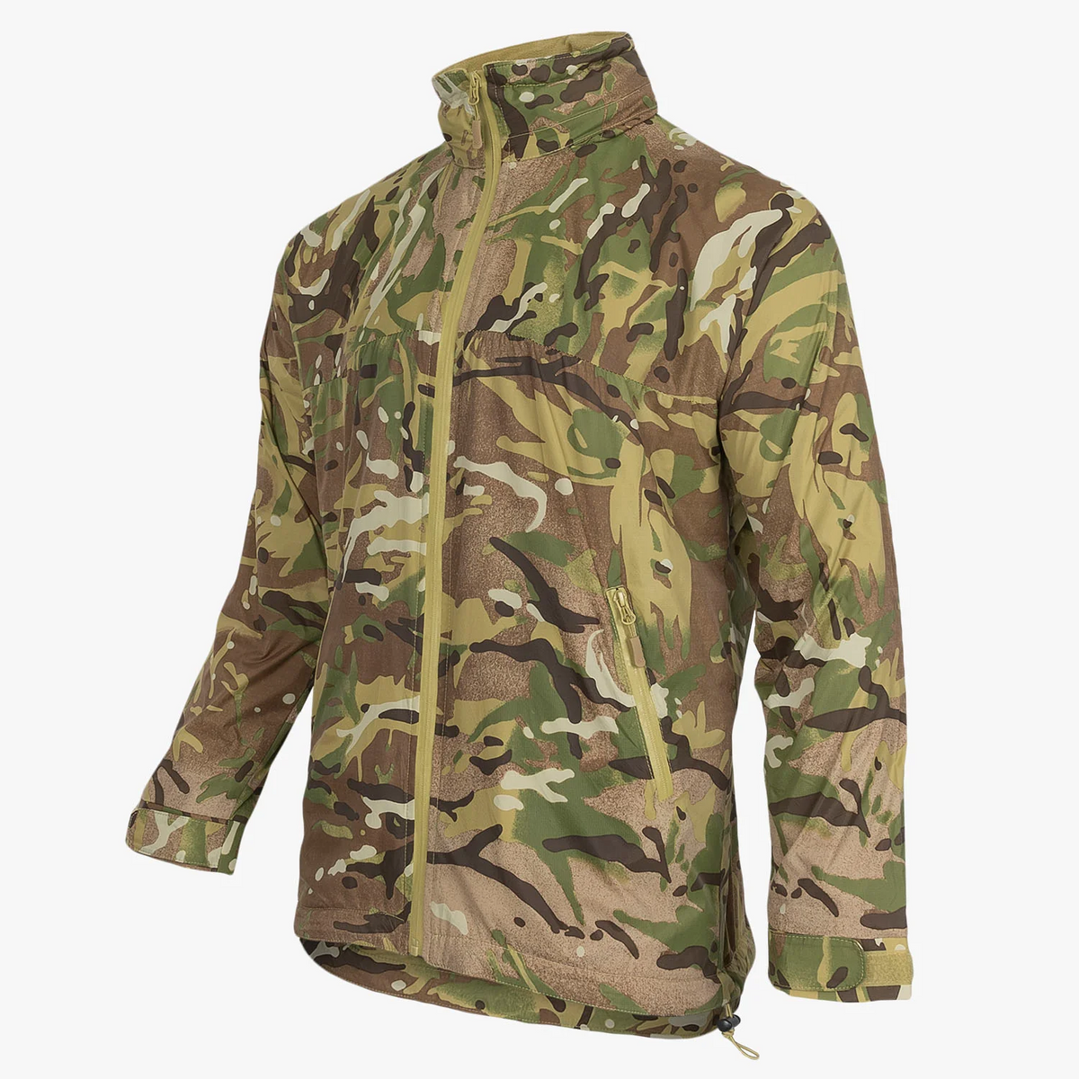 Highlander Halo Tactical Smock à zip complet - Noir