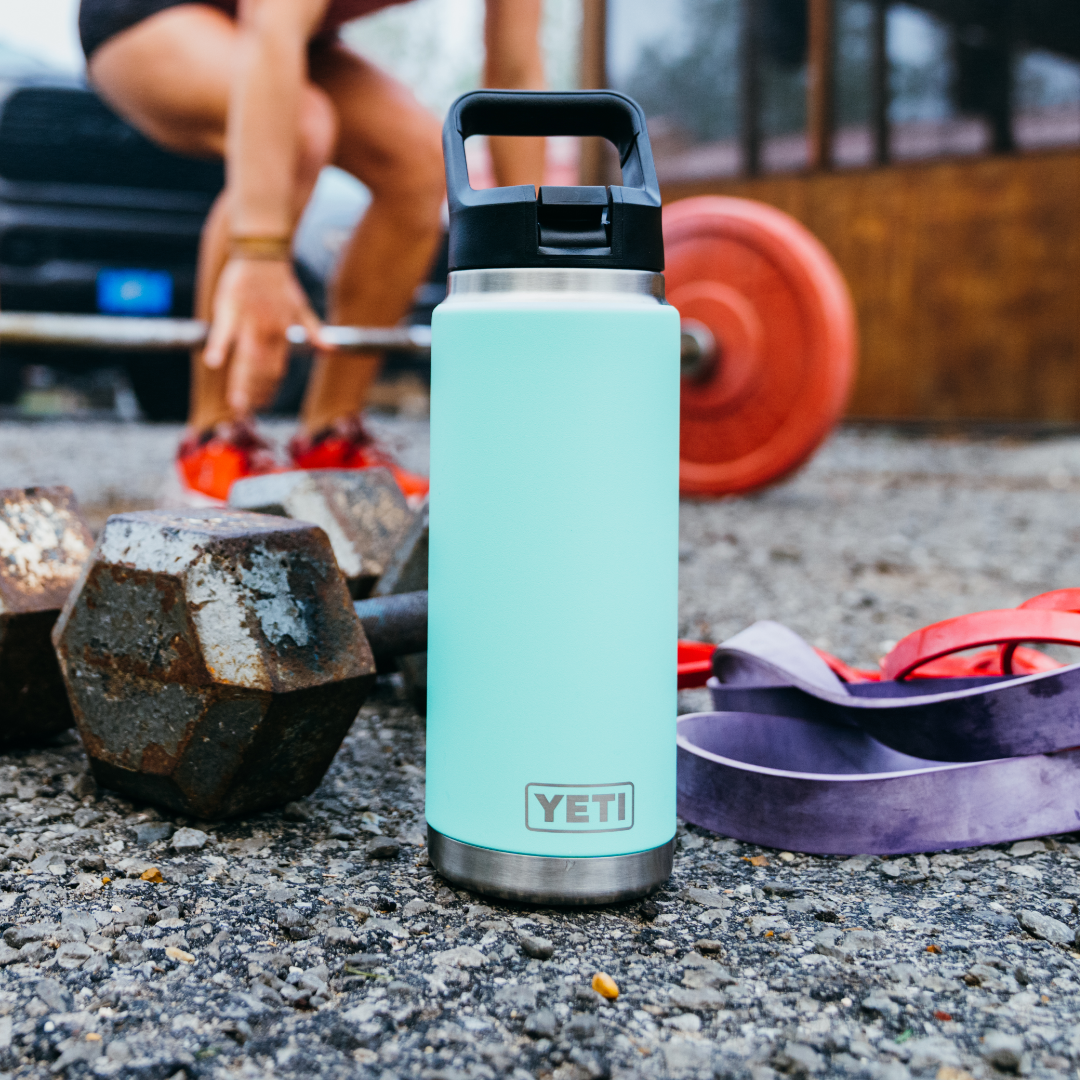 YETI® Flasche Rambler 26 Oz Straw - Navy