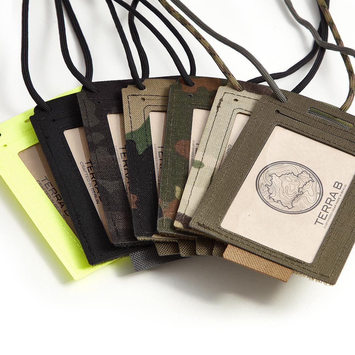 TERRA B® Porte-badge - Neon Yellow