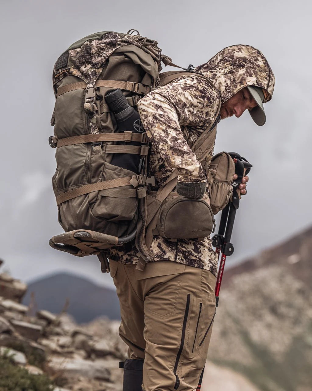 Eberlestock Mainframe Tall - Vert militaire