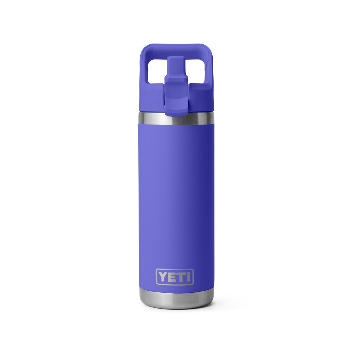 YETI® Flasche Rambler 18 Oz colour Straw Bottle - Ultramarine Violett
