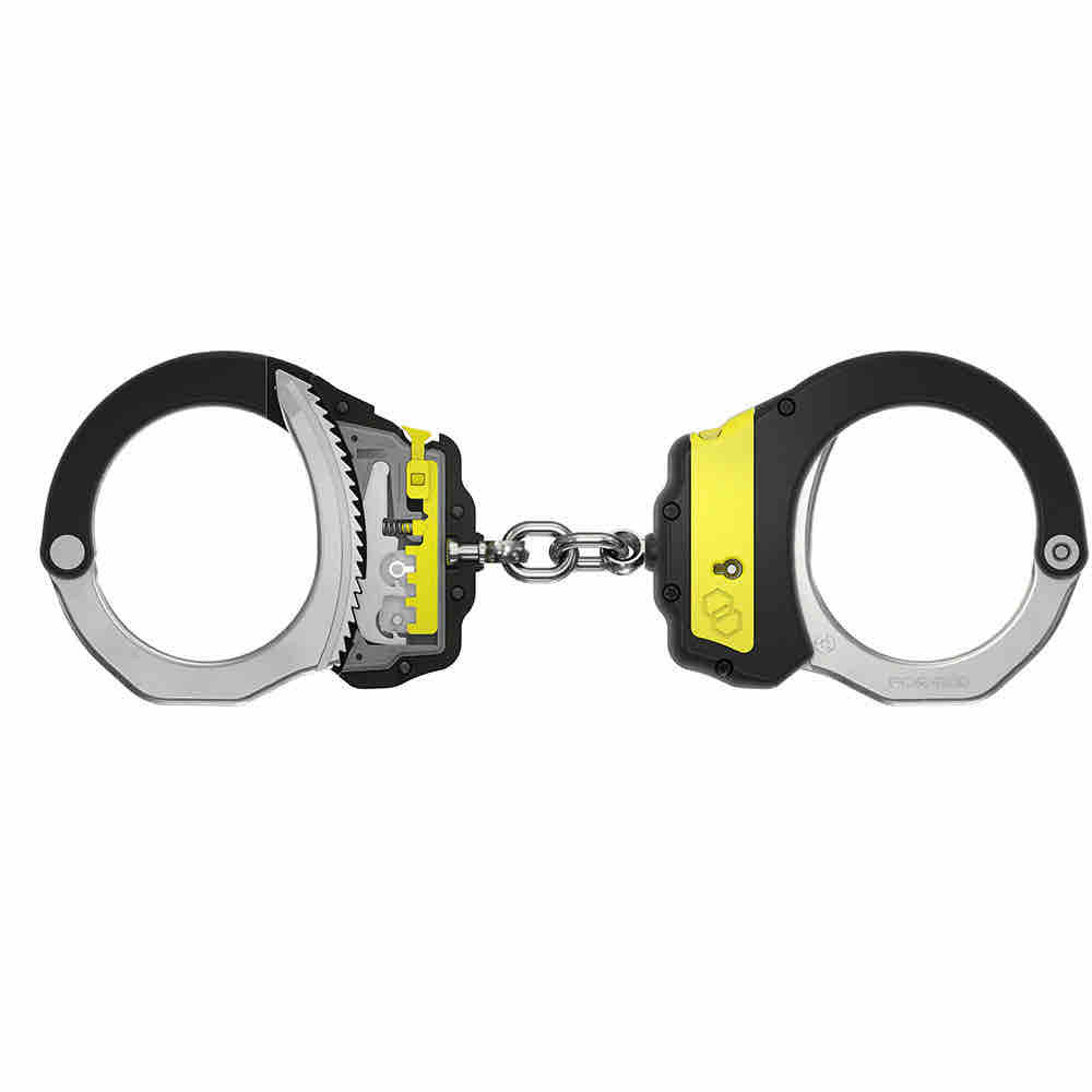 Menottes ASP Identifier Ultra Plus Cuff Kette - jaune