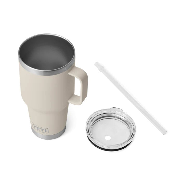 YETI® Becher Rambler 35 Oz Straw Mug - Cape Taupe