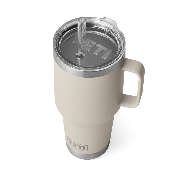YETI® Becher Rambler 35 Oz Straw Mug - Cape Taupe