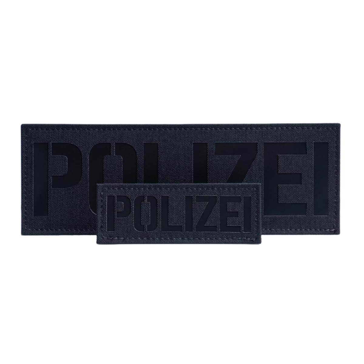 TERRA B® POLIZEI Patch Set "Black Edition"