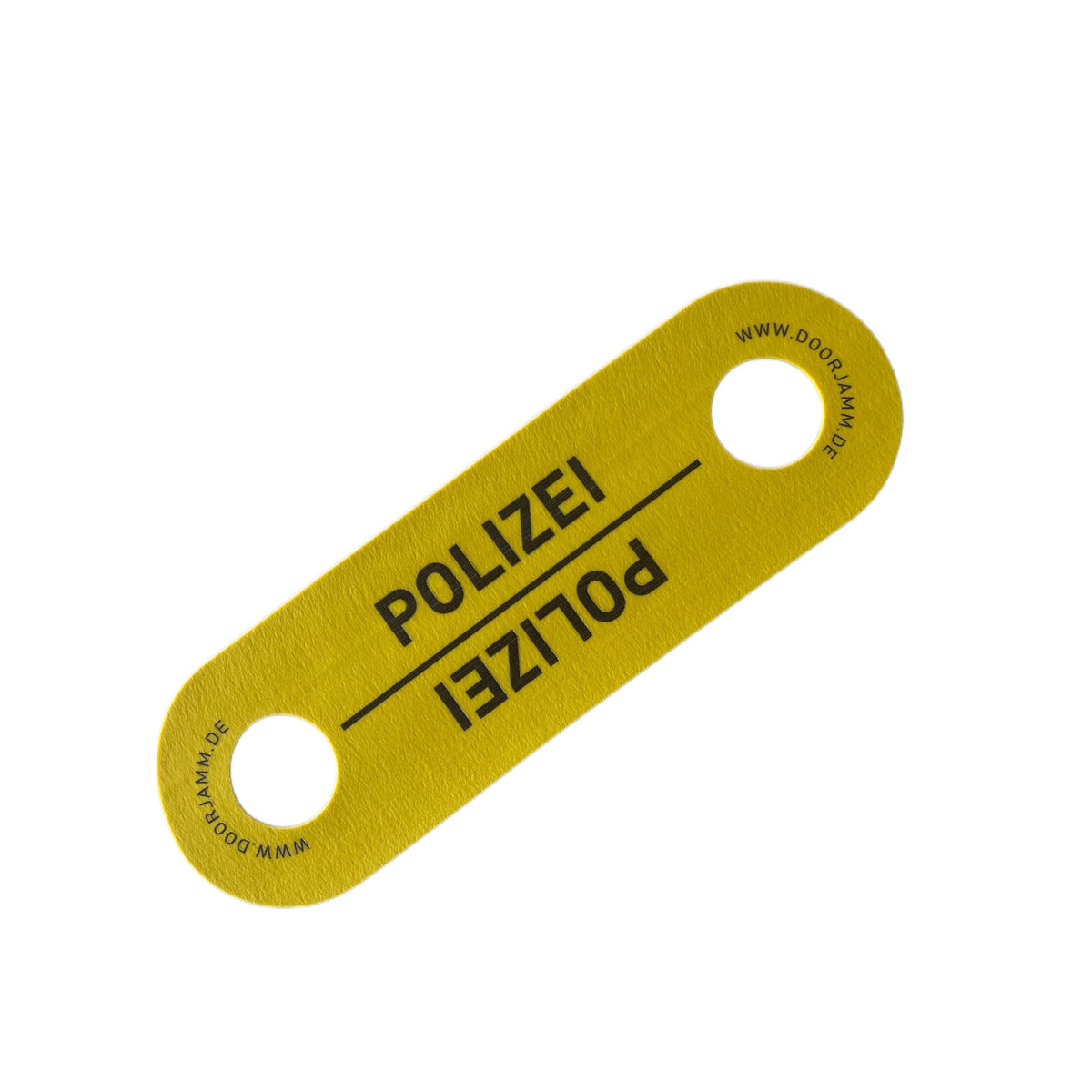 DoorJam butoir de porte POLIZEI jaune