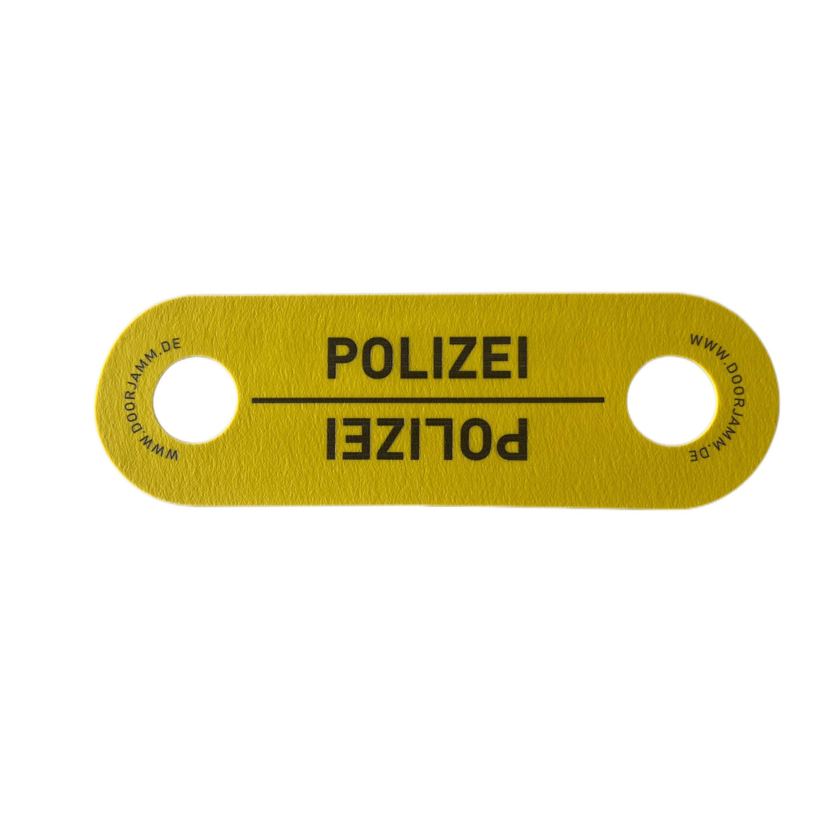 DoorJam butoir de porte POLIZEI jaune