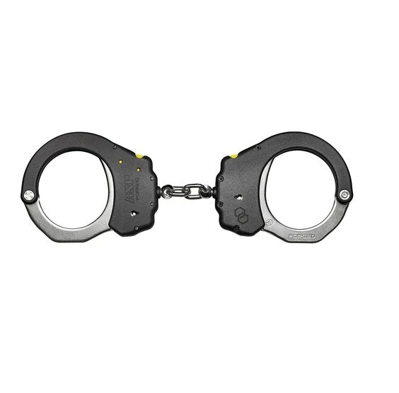 ASP Menottes Ultra Plus Cuff avec chaîne en acier, noir