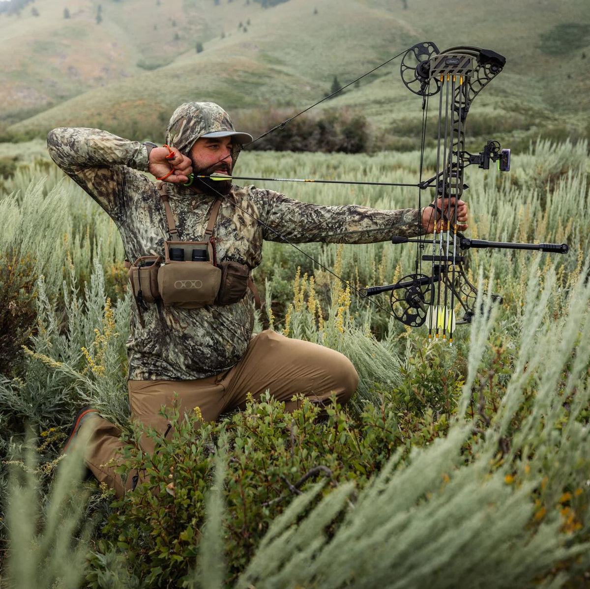 Eberlestock Recon Modular Bino Pack Large - Terre sèche