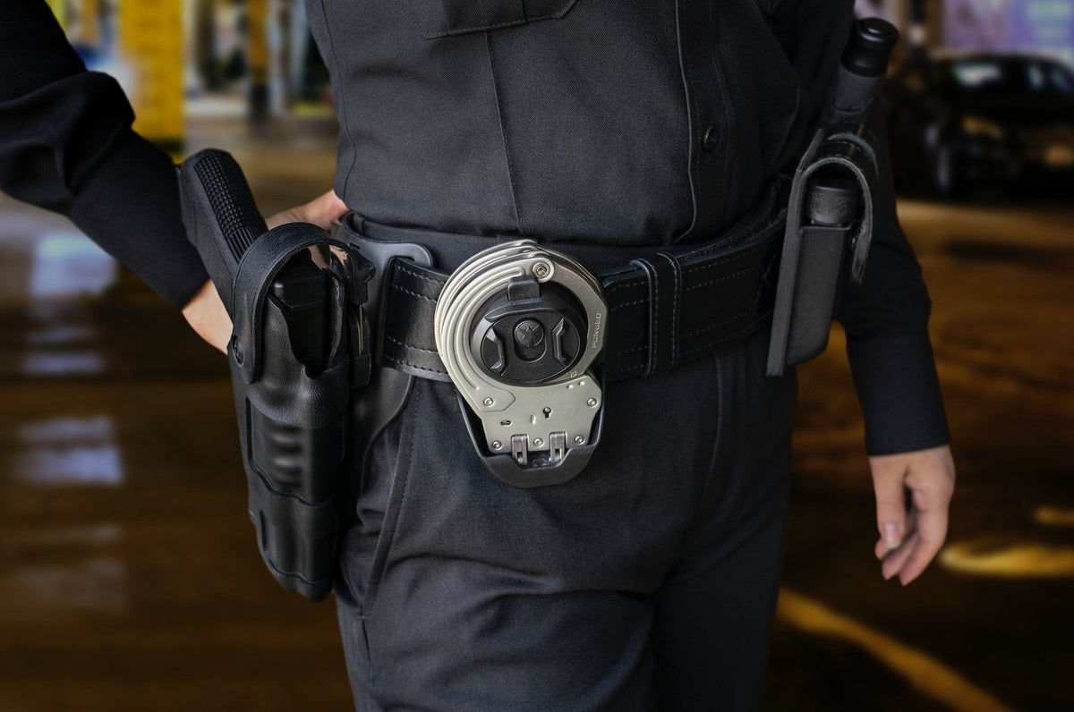 Menottes ASP Sentry avec articulation en acier