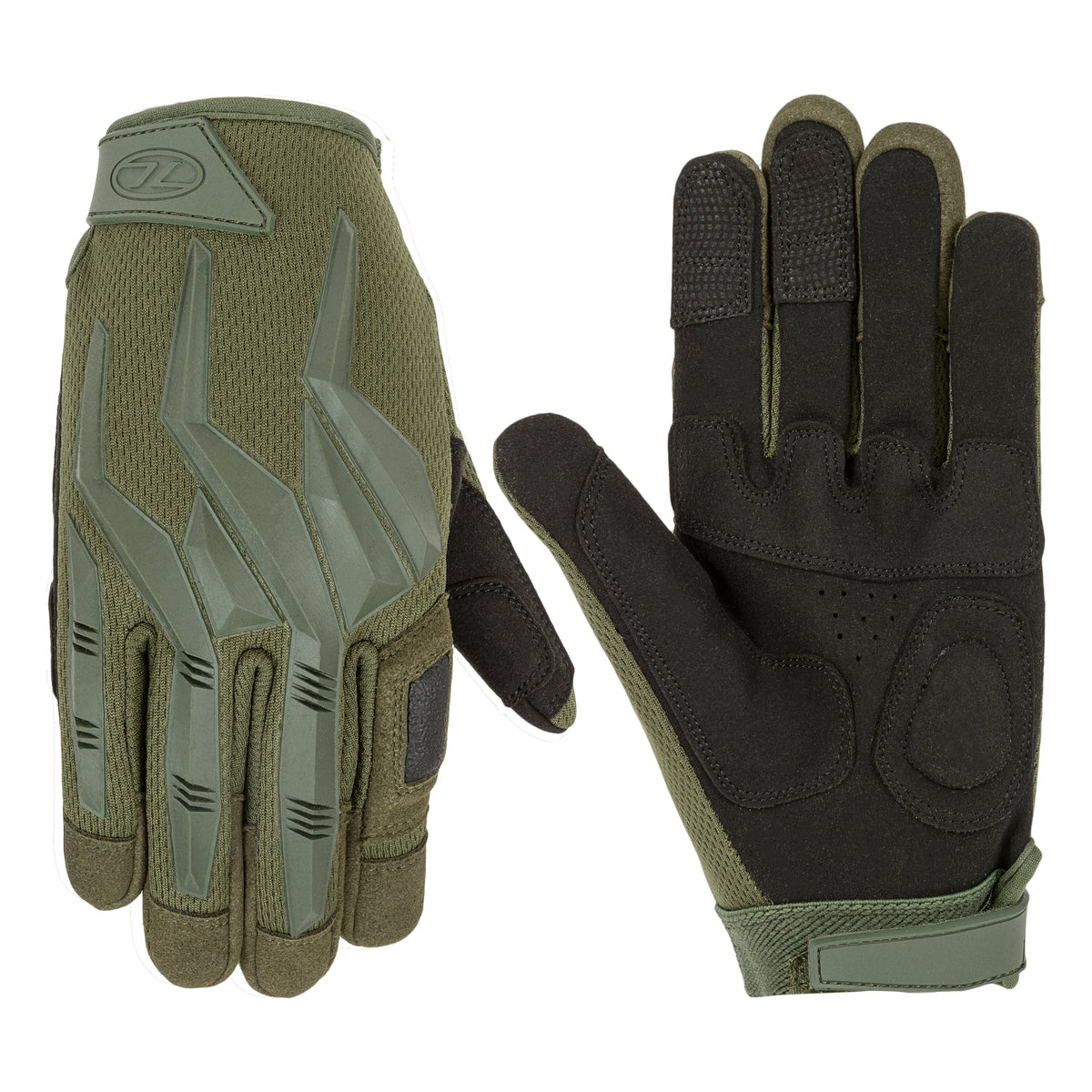 Highlander Raptor Gloves - Olive Green