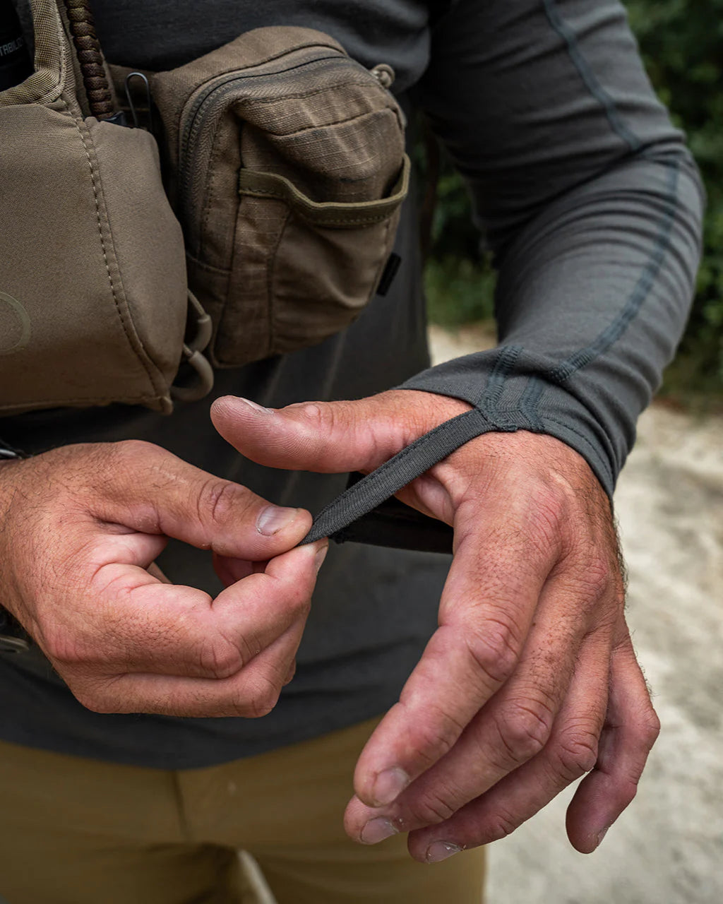 Eberlestock Lochsa Zip Merino Hoody - Slate