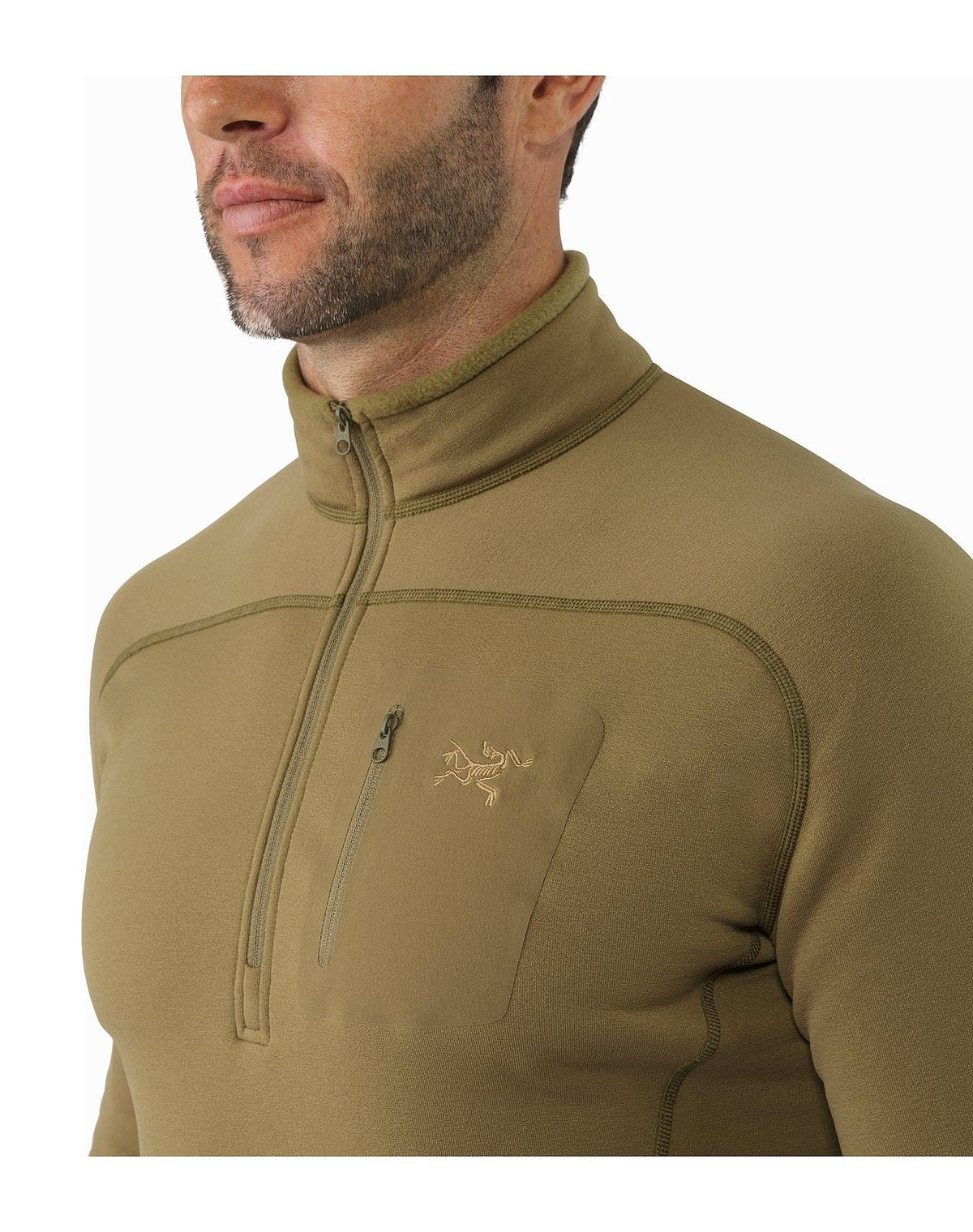 Arc&#39;teryx Cold WX Zip Neck SV - Crocodile