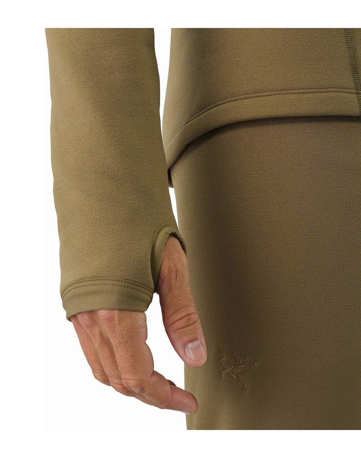 Arc&#39;teryx Cold WX Zip Neck SV - Crocodile