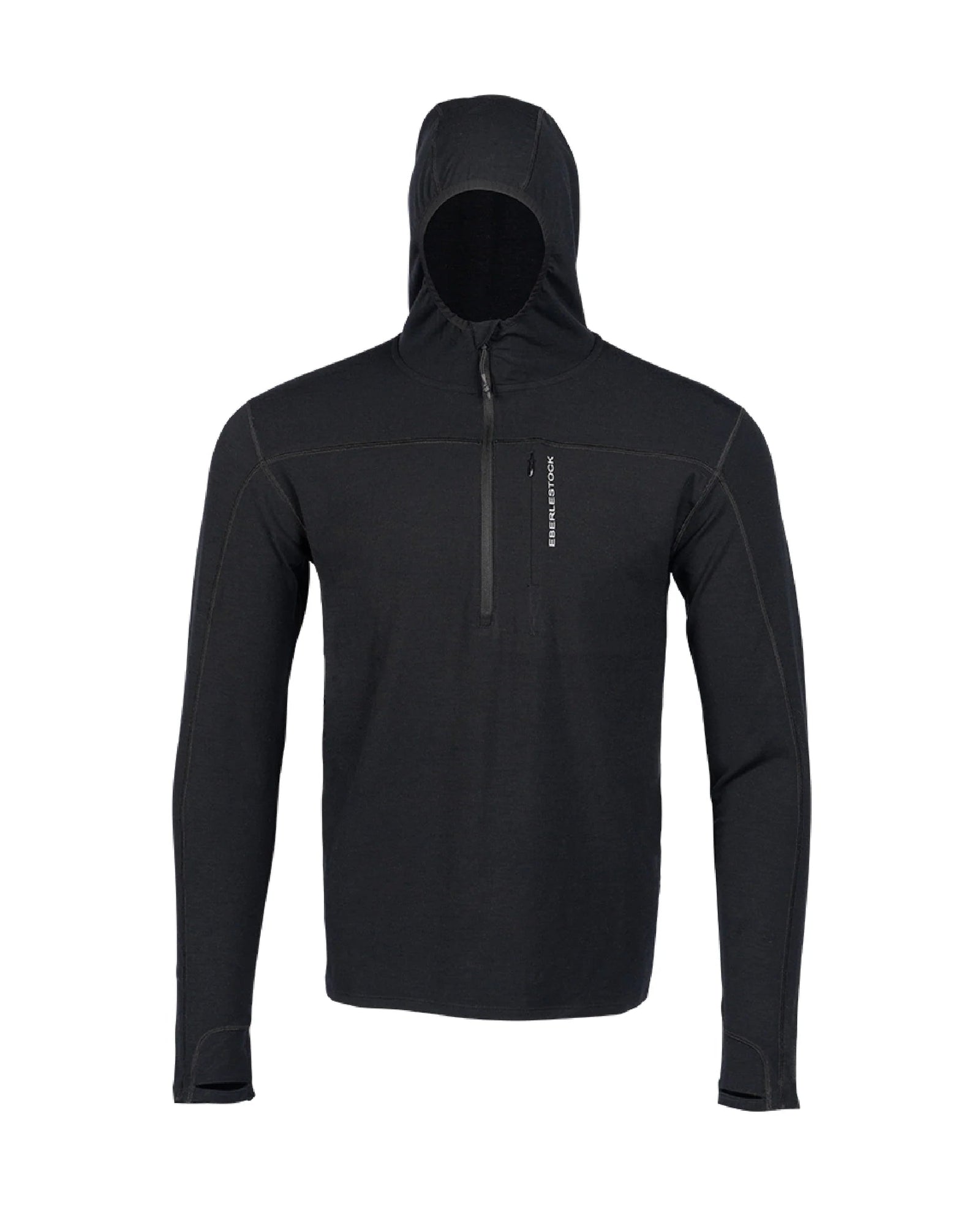 Eberlestock Lochsa 1/4 Zip Merino Hoody - Black